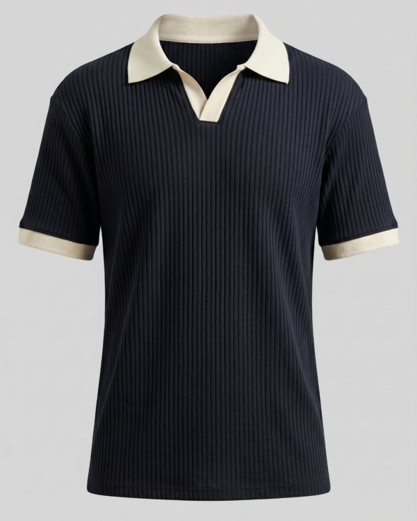 black polo front