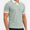 Misty Sage Johnny Collar (V-neck) Polo - Image 3