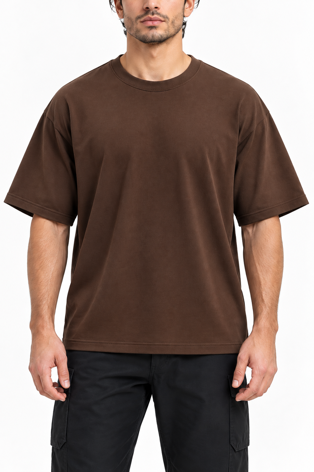 Coffee Drop Shoulder
